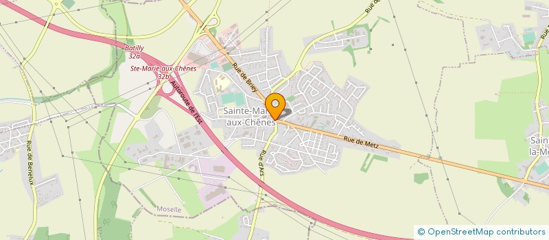 localisation de l'entreprise MONSIEUR GIORGY ZENTNER  SAINTE-MARIE-AUX-CHENES