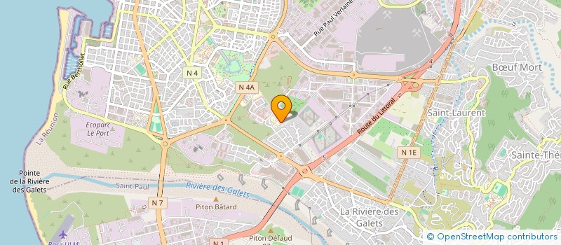 localisation de l'entreprise MONSIEUR GIOVANI BERTONE  LE PORT