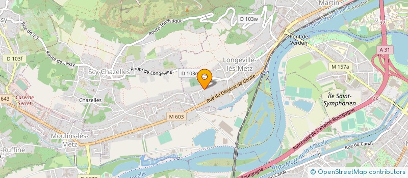 localisation de l'entreprise MONSIEUR GIOVANI CRISTOFARO  LONGEVILLE-LES-METZ