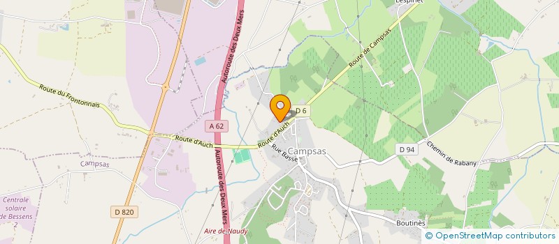 localisation de l'entreprise MONSIEUR GIOVANI GAILLAC  CAMPSAS