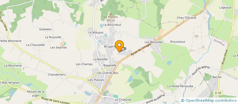 localisation de l'entreprise MONSIEUR GIOVANI GIMENEZ à SEREILHAC