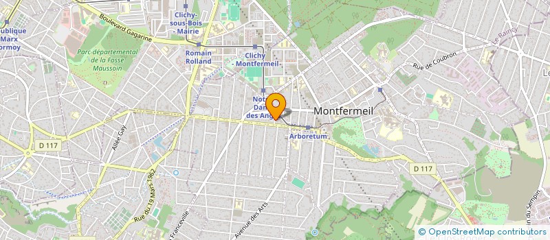 localisation de l'entreprise MONSIEUR GIOVANI JEROME  MONTFERMEIL