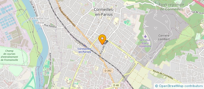 localisation de l'entreprise MONSIEUR GIOVANI JOUYAUX à CORMEILLES-EN-PARISIS