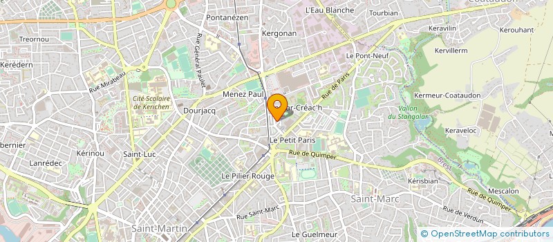 localisation de l'entreprise MONSIEUR GIOVANI NDOUONGO OMBOUMA à BREST