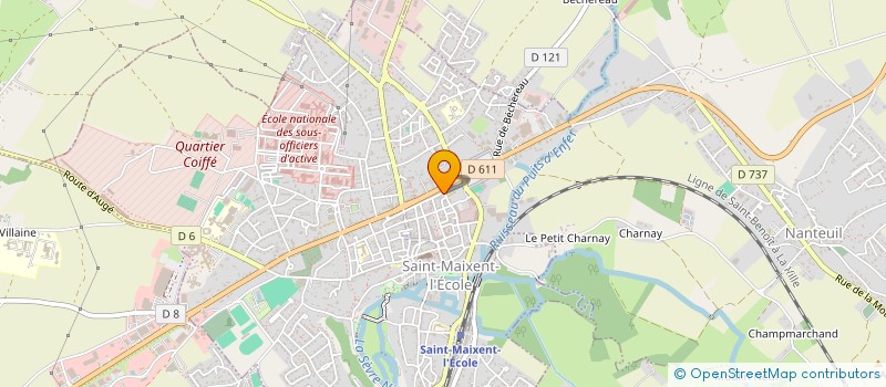 localisation de l'entreprise MONSIEUR GIOVANI RENARD  SAINT-MAIXENT-L'ECOLE