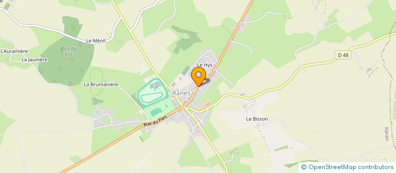 localisation de l'entreprise MONSIEUR GIOVANI ZUNINO à RANES