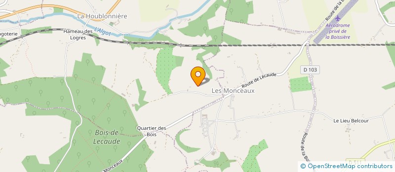 localisation de l'entreprise MONSIEUR GIOVANN SAGLINI à LA HOUBLONNIERE