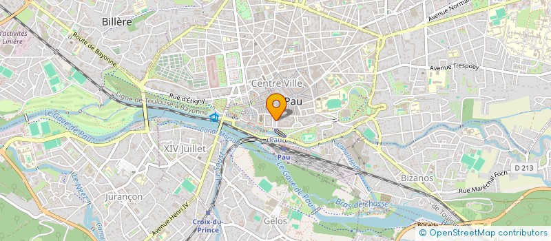 localisation de l'entreprise MONSIEUR GIOVANNI ADOLF à PAU