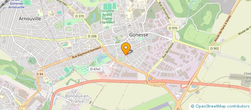 localisation de l'entreprise MONSIEUR GIOVANNI AGUS à GONESSE