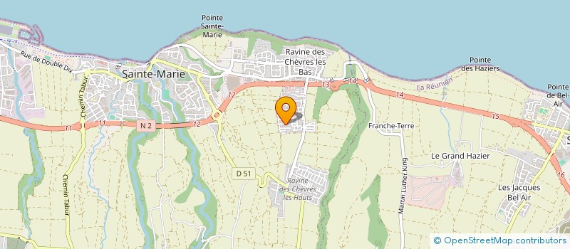 localisation de l'entreprise MONSIEUR GIOVANNI ALBARET à SAINTE-MARIE