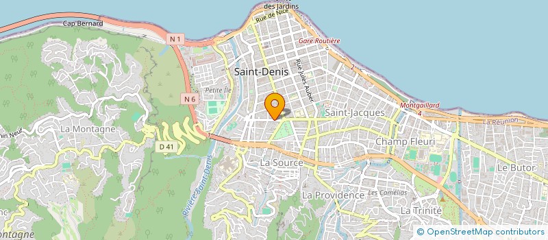 localisation de l'entreprise MONSIEUR GIOVANNI APAVOU à SAINT-DENIS