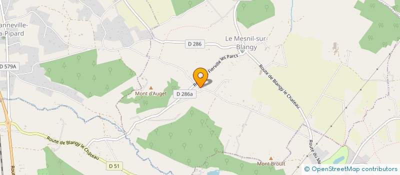 localisation de l'entreprise MONSIEUR GIOVANNI ARTUSO à LE MESNIL-SUR-BLANGY