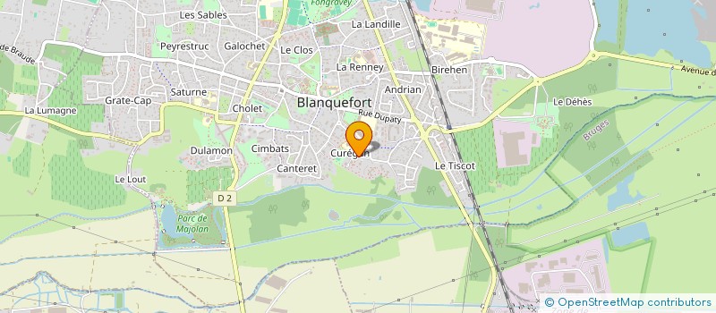 localisation de l'entreprise MONSIEUR GIOVANNI BELLI  SAINT-AUBIN-DE-MEDOC