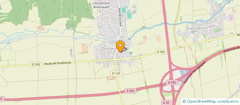 localisation de l'entreprise MONSIEUR GIOVANNI BOGADO VILLALBA  DUTTLENHEIM