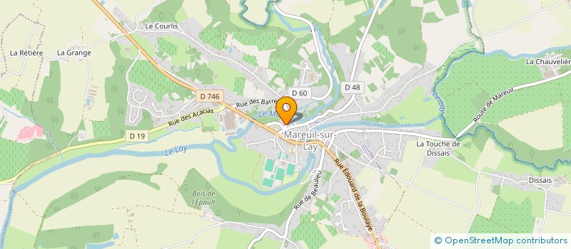 localisation de l'entreprise MONSIEUR GIOVANNI BOIVINEAU  MAREUIL-SUR-LAY-DISSAIS