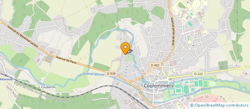 localisation de l'entreprise MONSIEUR GIOVANNI CANNISTRACI à COULOMMIERS
