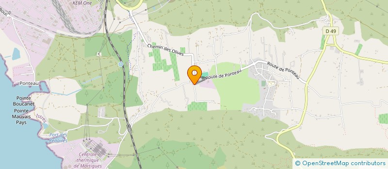 localisation de l'entreprise MONSIEUR GIOVANNI CAPRIO à MARTIGUES