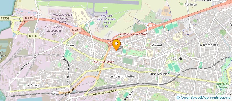 localisation de l'entreprise MONSIEUR GIOVANNI COCHER à LA ROCHELLE