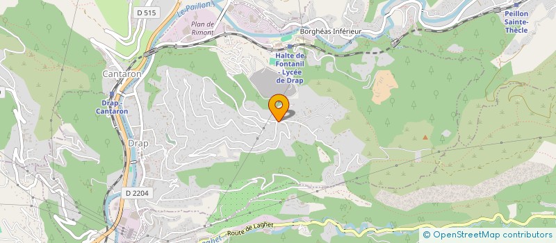 localisation de l'entreprise MONSIEUR GIOVANNI COLUCCIA  DRAP