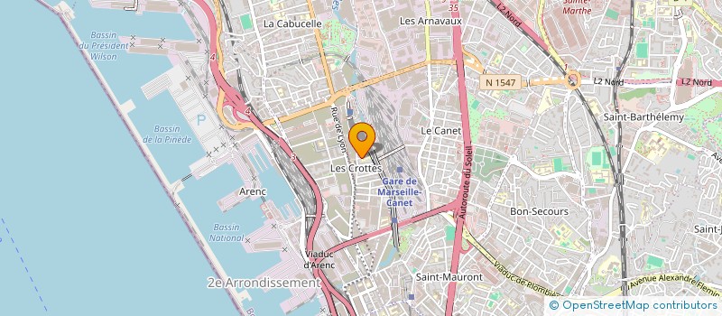localisation de l'entreprise MONSIEUR GIOVANNI CRIMAUDO à MARSEILLE