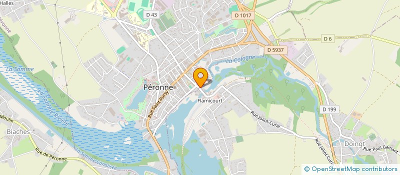 localisation de l'entreprise MONSIEUR GIOVANNI CRISANTE  DOINGT