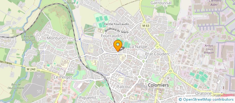 localisation de l'entreprise MONSIEUR GIOVANNI CROTTI à COLOMIERS