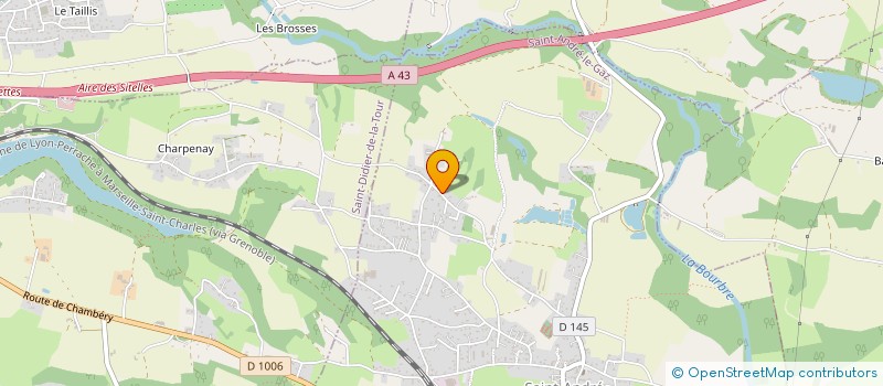 localisation de l'entreprise MONSIEUR GIOVANNI CURTO  SAINT-ANDRE-LE-GAZ