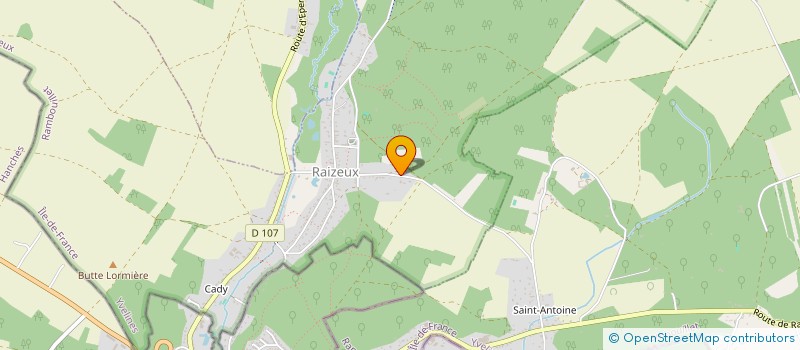 localisation de l'entreprise MONSIEUR GIOVANNI DA GRACA  RAIZEUX