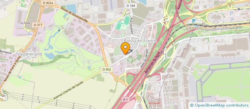 localisation de l'entreprise MONSIEUR GIOVANNI DE FUSTO  ROISSY-EN-FRANCE