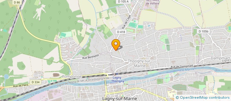localisation de l'entreprise MONSIEUR GIOVANNI DE SANTIS à LAGNY-SUR-MARNE