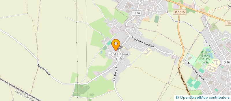 localisation de l'entreprise MONSIEUR GIOVANNI DELFORGE  FONTAINE-AU-PIRE