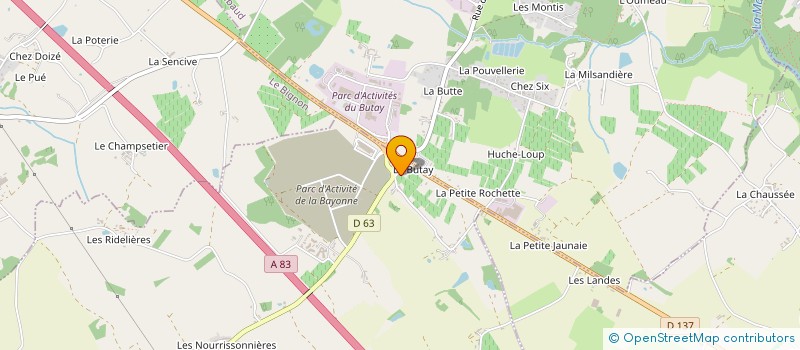 localisation de l'entreprise MONSIEUR GIOVANNI DORE  MONTBERT