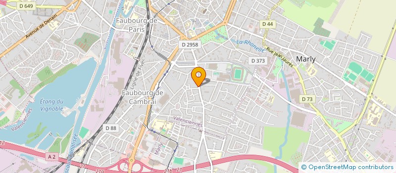 localisation de l'entreprise MONSIEUR GIOVANNI DURU à VALENCIENNES