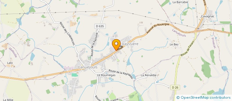 localisation de l'entreprise MONSIEUR GIOVANNI ELISSAH  LANUEJOULS