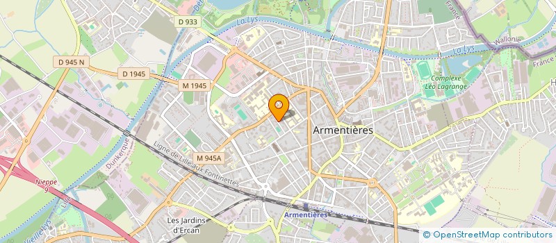 localisation de l'entreprise MONSIEUR GIOVANNI ENZO MORETTI à ARMENTIERES