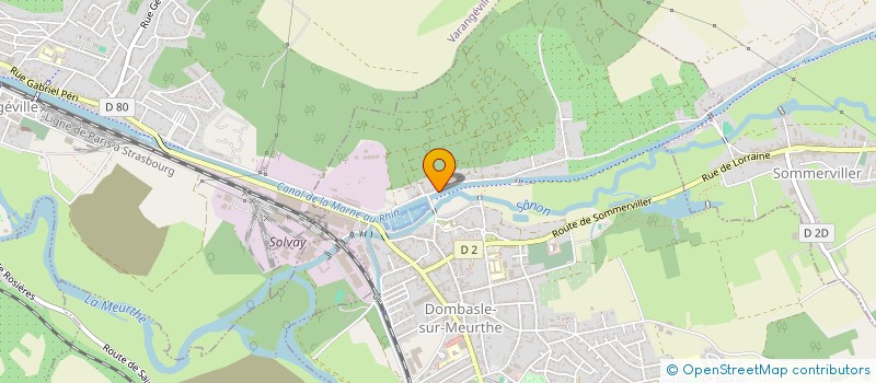 localisation de l'entreprise MONSIEUR GIOVANNI FALSONE  DOMBASLE-SUR-MEURTHE