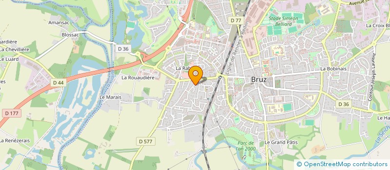 localisation de l'entreprise MONSIEUR GIOVANNI FERRARI à BRUZ