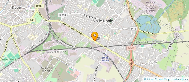 localisation de l'entreprise MONSIEUR GIOVANNI FLORIDIA à SIN-LE-NOBLE