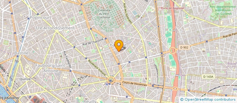 localisation de l'entreprise MONSIEUR GIOVANNI FLORIO  PARIS