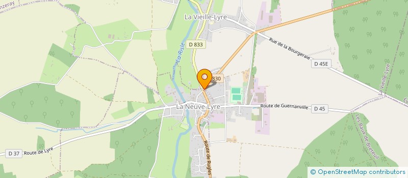 localisation de l'entreprise MONSIEUR GIOVANNI FOLLIN  LA VIEILLE-LYRE