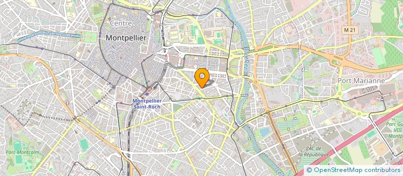 localisation de l'entreprise MONSIEUR GIOVANNI GALLUZZO  MONTPELLIER