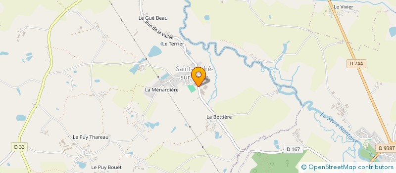 localisation de l'entreprise MONSIEUR GIOVANNI GAMBERT  SAINT-ANDRE-SUR-SEVRE