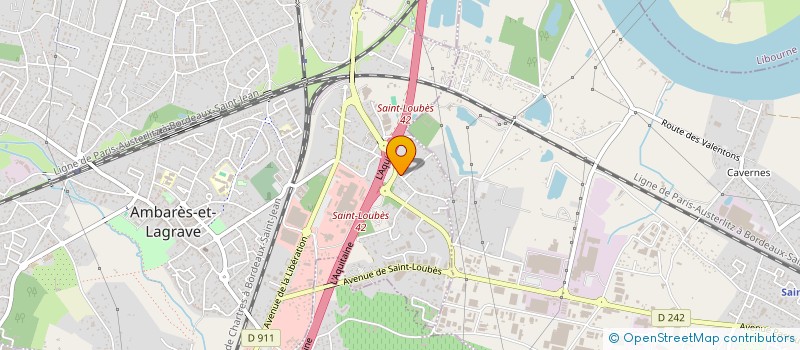 localisation de l'entreprise MONSIEUR GIOVANNI GARRIDO à AMBARES-ET-LAGRAVE