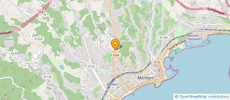 localisation de l'entreprise MONSIEUR GIOVANNI GATTO à MENTON