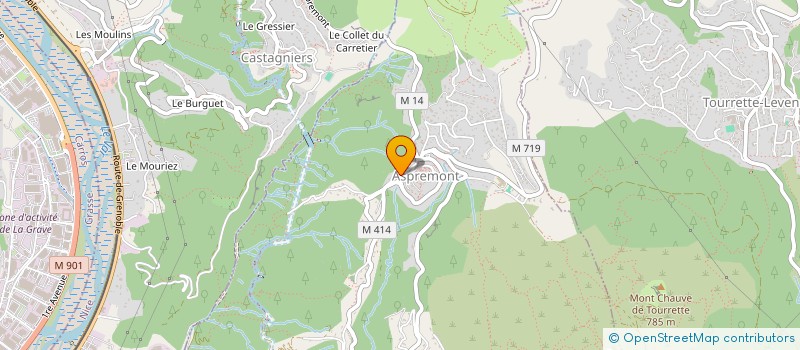 localisation de l'entreprise MONSIEUR GIOVANNI GIACOMETTO à ASPREMONT