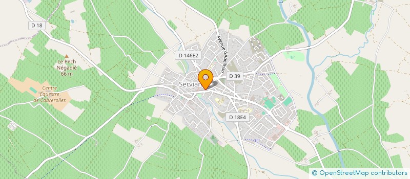 localisation de l'entreprise MONSIEUR GIOVANNI GOMEZ à COULOBRES
