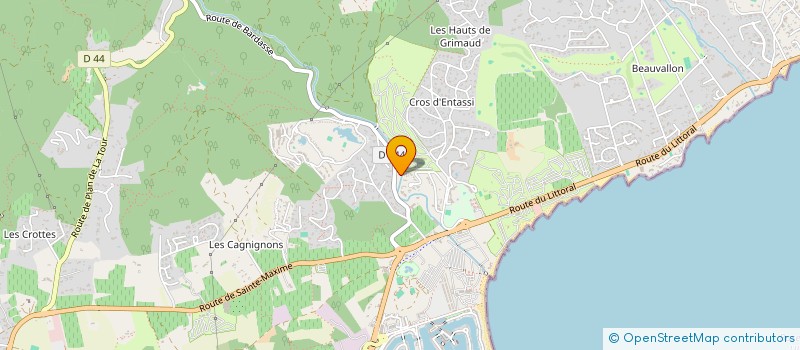 localisation de l'entreprise MONSIEUR GIOVANNI GROSSO à SAINTE-MAXIME