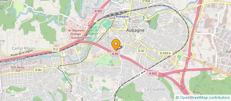 localisation de l'entreprise MONSIEUR GIOVANNI GUARNERI à AUBAGNE