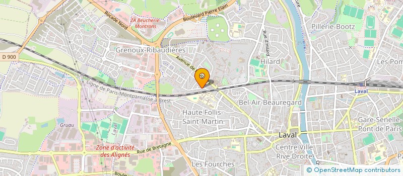 localisation de l'entreprise MONSIEUR GIOVANNI HAQUIN à LAVAL