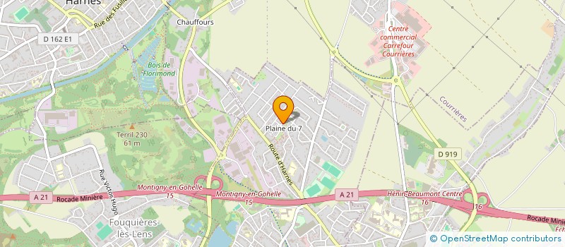 localisation de l'entreprise MONSIEUR GIOVANNI HOFFMANN  MONTIGNY-EN-GOHELLE